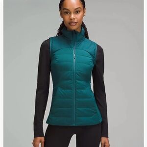Lululemon Down For It All Vest-Storm Teal